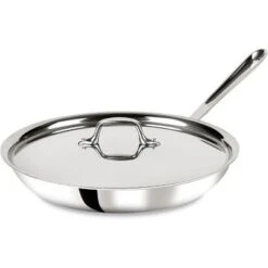 All-Clad D3 Stainless Steel Frying Pan With Lid, Tri-Ply Bonded, 12-Inch -Target KitchenAid GUEST 0b59e863 2459 4bd1 810b 04de276275b8