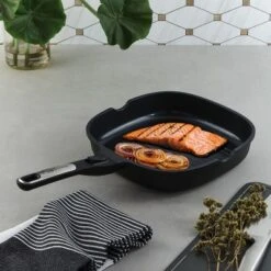 BergHOFF Phantom Non-stick Recycled Cast Aluminum Grill Pan 10.25" -Target KitchenAid GUEST 0b96c17f b3fe 458b 9bca 806435417e53