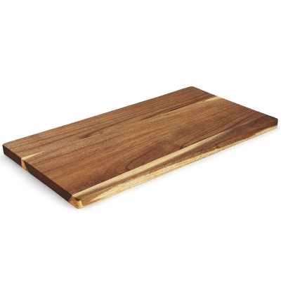 MegaChef 21 X 11 Inch Acacia Wood Cheese Board With 3 Piece Knife Set 8 MegaChef 21 X 11 Inch Acacia Wood Cheese Board With 3 Piece Knife Set - Image 6
