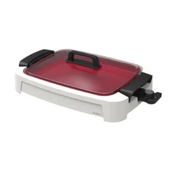CRUXGG 2-in-1 Smokeless Indoor Ceramic Nonstick Grill & Griddle - Snow: Aluminum, Dishwasher-Safe, 1500W, White -Target KitchenAid GUEST 0beb6c6b ea1f 4a2c b7e0 469dd2508ff1