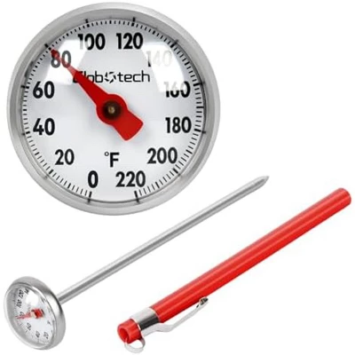 Itopfox Kitchen Food-Cooking Meat Coffee Thermometer – Pocket Espresso Thermometer For Milk Foam Frothing Chocolate Water Grill, Turkey 9 Itopfox Kitchen Food-Cooking Meat Coffee Thermometer – Pocket Espresso Thermometer For Milk Foam Frothing Chocolate Water Grill, Turkey - Image 7