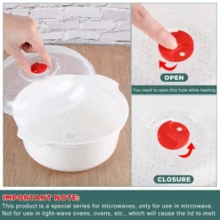 Itopfox 3-Piece Microwave Bowls With Lids And Steam Rack, Assorted Sizes For Soup, Noodles, Leftovers, Dishwasher Safe, Dorm & Kitchen Essentials 10 Itopfox 3-Piece Microwave Bowls With Lids And Steam Rack, Assorted Sizes For Soup, Noodles, Leftovers, Dishwasher Safe, Dorm & Kitchen Essentials -Target KitchenAid GUEST 0c1af008 9d41 4756 ba29 e244ca9ebdef