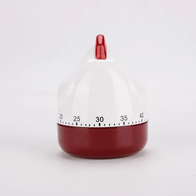 Unique Bargains Home Kitchen Cooking Chicken Shaped Mechanical Alarm Timer White Red 6 Unique Bargains Home Kitchen Cooking Chicken Shaped Mechanical Alarm Timer White Red - Image 4