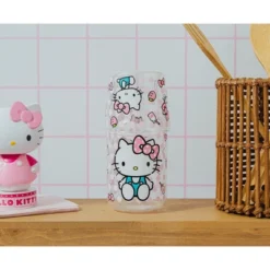 Silver Buffalo Sanrio Hello Kitty Pink Dots 18-Ounce Glass Pitcher And 8-Ounce Cup -Target KitchenAid GUEST 0d18d392 8d36 4d8f bf72 1173025db2b1
