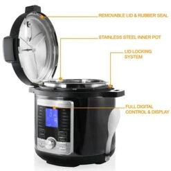 MegaChef 6 Quart Stainless Steel Electric Digital Pressure Cooker With Lid -Target KitchenAid GUEST 0d18d996 3960 48f2 ab7f 38c172ea7741