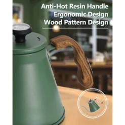 Itopfox Gooseneck Kettle With Thermometer For Pour Over Coffee & Tea Stainless Steel Durable 3-Layer Base Precision Spout, All Stove Tops Compatible 14 Itopfox Gooseneck Kettle With Thermometer For Pour Over Coffee & Tea Stainless Steel Durable 3-Layer Base Precision Spout, All Stove Tops Compatible -Target KitchenAid GUEST 0d56b772 29f4 4680 a33c 58ba9624601e