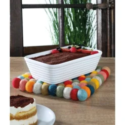 CILIO VIRGIN WOOL TRIVET "COLORE"