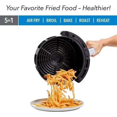 PowerXL Air Fryer 7 QT Maxx Classic, Extra Hot Air Fry, Cook, Crisp, Broil, Roast, Bake, High Gloss Finish, Nonstick, Black 7 PowerXL Air Fryer 7 QT Maxx Classic, Extra Hot Air Fry, Cook, Crisp, Broil, Roast, Bake, High Gloss Finish, Nonstick, Black - Image 5