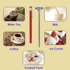Itopfox Kitchen Food-Cooking Meat Coffee Thermometer – Pocket Espresso Thermometer For Milk Foam Frothing Chocolate Water Grill, Turkey 14 Itopfox Kitchen Food-Cooking Meat Coffee Thermometer – Pocket Espresso Thermometer For Milk Foam Frothing Chocolate Water Grill, Turkey -Target KitchenAid GUEST 0d9721e6 4b1f 427e 8c59 400d2f5fea6c
