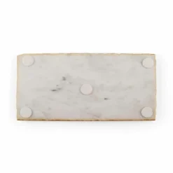 Inox Artisans Chateau Marble Gold Foil Serving Board