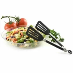 Norpro 8" Stainless Steel Mini Slotted Spatula Locking Serving Tongs -Target KitchenAid GUEST 0e311323 333d 4fc8 9f09 df2a2a7a7cb9