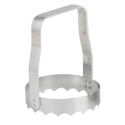 HIC Kwik-Kut Serrated Tooth Edge Food Chopper, Stainless Steel