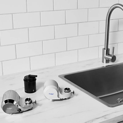 Culligan Faucet Mount White 3 Culligan Faucet Mount White