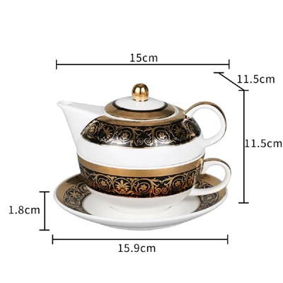 The Majestic Tea Service Collection - Tea For One Tea Set 3 The Majestic Tea Service Collection - Tea For One Tea Set