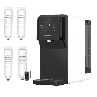 Waterdrop N1 Countertop Reverse Osmosis System, 4 Stage, 3:1 Pure To Drain, Extra Three WD-N1-CF Extra WD-N1-MRO Replacement Filter 11 Waterdrop N1 Countertop Reverse Osmosis System, 4 Stage, 3:1 Pure To Drain, Extra Three WD-N1-CF Extra WD-N1-MRO Replacement Filter - Image 9