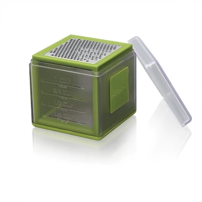Microplane 3-in-1 Cube Grater With Fine, Ribbon, And Coarase Blades 6 Microplane 3-in-1 Cube Grater With Fine, Ribbon, And Coarase Blades - Image 4