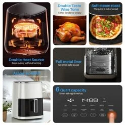 IULULU Air Fryer, 6-Qt With View Window, 12-in-1, 400°F Max 21 IULULU Air Fryer, 6-Qt With View Window, 12-in-1, 400°F Max -Target KitchenAid GUEST 0fca58aa 4f1f 4956 85d3 63c6bae4a9c2