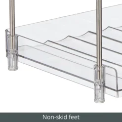 MDesign Free-Stand Stackable 2-Tier Water Bottle Holder, 2 Pack, Clear/Polished -Target KitchenAid GUEST 0ff0c4d0 77a2 46c9 84b1 6718848f580e