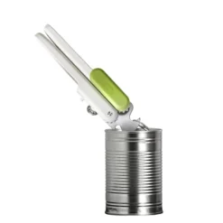 Joseph Joseph Pivot Can Opener: Manual Freestanding Kitchen Tool, Plastic & Metal, Hand Wash, 2-Year Warranty, White