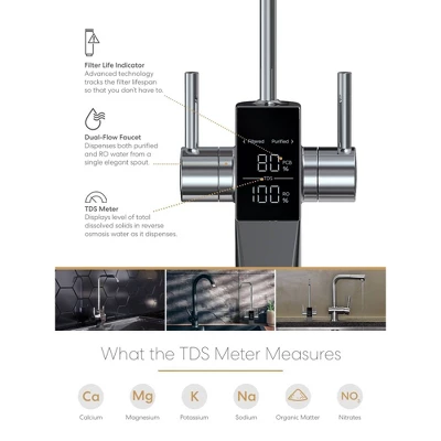 BRIO Tankless Commercial Reverse Osmosis System 700 GPD Wood 4 BRIO Tankless Commercial Reverse Osmosis System 700 GPD Wood - Image 2