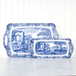 Pimpernel Blue Italian Sandwich Tray – Elegant Melamine Serving Tray With Classic Scroll Design, Lightweight & Dishwasher Safe -Target KitchenAid GUEST 101e8f55 2910 4ddc b4a2 b6709895c19f