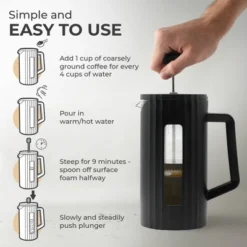 Kaffe French Press Coffee/Tea Maker - 1 Liter 12 Kaffe French Press Coffee/Tea Maker - 1 Liter -Target KitchenAid GUEST 10516159 6217 4df9 bbb0 cfaded754739