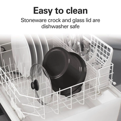 Hamilton Beach 7qt Programmable Slow Cooker - Sliver: Stoneware Pot, Stay-Cool Handles, 4 Settings, 1-Year Warranty 7 Hamilton Beach 7qt Programmable Slow Cooker - Sliver: Stoneware Pot, Stay-Cool Handles, 4 Settings, 1-Year Warranty - Image 5