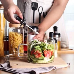 Itopfox Mini Glass Bowl With Lid & Handle, 44oz For Noodles, Pasta, Soup, Cereals, Fruits, BPA Free, Microwave & Dishwasher Safe -Target KitchenAid GUEST 11d33ef9 9eee 45f7 9d9a 005a9f32f1c5