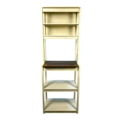 FONTOI 23.62" 5-Tier Bakers Rack For Kitchen With Storage, Coffee Bar, Kitchen Shelves, Brown&White, 15.75"*66.93"*23.62" 11 FONTOI 23.62" 5-Tier Bakers Rack For Kitchen With Storage, Coffee Bar, Kitchen Shelves, Brown&White, 15.75"*66.93"*23.62" -Target KitchenAid GUEST 11de9073 4a2f 4b8e be17 9dd5ea511dd5