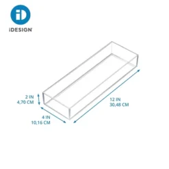 IDESIGN Clarity Drawer Organizer Kitchen Organization Silverware Spatula Gadget Clear: Plastic Utensil Storage, 12"x4"x2" 9 IDESIGN Clarity Drawer Organizer Kitchen Organization Silverware Spatula Gadget Clear: Plastic Utensil Storage, 12"x4"x2" -Target KitchenAid GUEST 11fd3c46 50af 4d0a a735 99052af92464