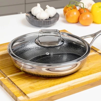 Livwell Brands Diamond Clad 10" Tempered Glass Lid With Silicone Rim And Cool Touch Insulated Handle: Dishwasher-Safe, Lifetime Warranty 3 Livwell Brands Diamond Clad 10" Tempered Glass Lid With Silicone Rim And Cool Touch Insulated Handle: Dishwasher-Safe, Lifetime Warranty