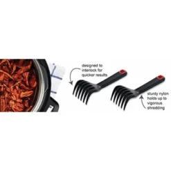 Instant Official Meat Shredder Claws, Set Of 2 - Excellent For Shredding Meat, Turning Roasts, And Transferring Shredded Meat, Durable, Heat Resistant -Target KitchenAid GUEST 12ccab84 e7d2 4513 8a08 bece4907bf00