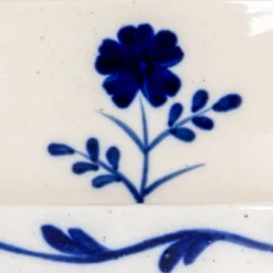 Storied Home Hand-Painted Stoneware Butter Dish With Flower, Blue And White -Target KitchenAid GUEST 12e7a31d e2f9 4f94 9113 3d23349dc8b8