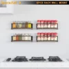 4-Pack Spice Rack Organizer Wall Mount With 415 Labels (no Jars Included) -Target KitchenAid GUEST 134b32d1 c811 429c 859f 43324bf89578