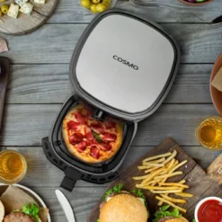 Cosmo COS-58AFAKSS 5.8 Quart Electric Hot Air Fryer With Temperature Control, Timer, Non-Stick Frying Tray, 1400W 20 Cosmo COS-58AFAKSS 5.8 Quart Electric Hot Air Fryer With Temperature Control, Timer, Non-Stick Frying Tray, 1400W -Target KitchenAid GUEST 136c5181 faef 4155 982b f71e9ed132df