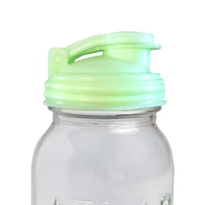 ReCAP Mason Jar Pour Lid With Foldout Carry Loop, Wide Mouth With Leak-Proof Seal, USA Made 8 ReCAP Mason Jar Pour Lid With Foldout Carry Loop, Wide Mouth With Leak-Proof Seal, USA Made - Image 6