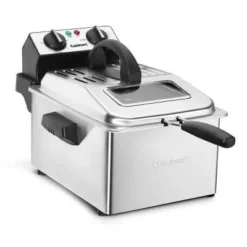 Cuisinart 4qt Deep Fryer - Stainless Steel - CDF-200P1: Electric Oil Fryer, 1800W, Silver, Includes Fry Basket 9 Cuisinart 4qt Deep Fryer - Stainless Steel - CDF-200P1: Electric Oil Fryer, 1800W, Silver, Includes Fry Basket -Target KitchenAid GUEST 149a200d 4259 4026 996a d76bc1a3f5e6