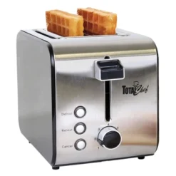 Total Chef 2-Slice Stainless Steel Toaster With Defrost And Reheat 12 Total Chef 2-Slice Stainless Steel Toaster With Defrost And Reheat -Target KitchenAid GUEST 14d0da7a 618c 40b7 81e9 9e82f3aaffa2