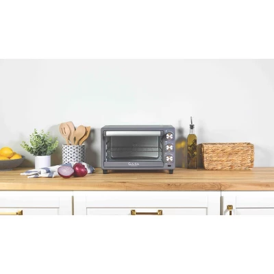 Sur La Table Kitchen Essentials 22L Air Fryer Toaster Oven - Cool Gray: Digital Control, Nonstick, Dishwasher-Safe Parts 9 Sur La Table Kitchen Essentials 22L Air Fryer Toaster Oven - Cool Gray: Digital Control, Nonstick, Dishwasher-Safe Parts - Image 7