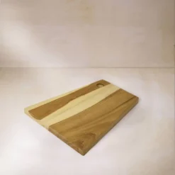 SEVOBAL Serving Platters Handmade Teak Wood Cheese And Bread Board With Asymmetrical Modern Design For Cakes, Appetizers, Brown, 8.07"*10.04"*0.59" -Target KitchenAid GUEST 155d0f3e df9a 4d20 9145 e7259ad6110a