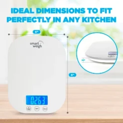 Smart Weigh Digital Food Scale - White -Target KitchenAid GUEST 15687df5 4680 49ef a12c f19632117224