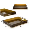 Attop 16x12 Inch Large Acrylic Tray With Handles Ottoman Coffee Table Serving Tray For Snacks Desserts Drinks Party Amber 2 Attop 16x12 Inch Large Acrylic Tray With Handles Ottoman Coffee Table Serving Tray For Snacks Desserts Drinks Party Amber -Target KitchenAid GUEST 158c8b33 1997 44bf ab14 568caedb92bb