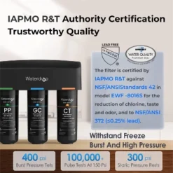 Waterdrop TSB 8 Layer High Capacity Under Sink Water Filter With Extra PP And GC Filter -Target KitchenAid GUEST 15b110dc 58f1 400d ae90 84cf77d716ba