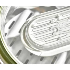 IDesign Round Produce Bin With Drainage Tray And Lid - Set Of 4 - Clear -Target KitchenAid GUEST 16277bbd 3141 48c2 88d9 004f29f642d3