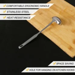 Unique Bargains Stainless Steel Soup Spoon Ladle 9.8" 1Pc 12 Unique Bargains Stainless Steel Soup Spoon Ladle 9.8" 1Pc -Target KitchenAid GUEST 16315be7 5de8 44ea 8be6 6714cbaa1501