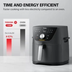 Toshiba 7.7QT Air Fryer With Heat-Q Technology, Black 18 Toshiba 7.7QT Air Fryer With Heat-Q Technology, Black -Target KitchenAid GUEST 16ab10d9 da89 42c4 807a e1448c6544d4