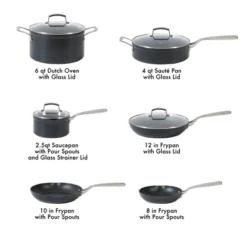 Babish 10 Piece Hard Anodized Titanium Forever Non Stick Technology Durable Pots And Pans Cookware Set - Black 11 Babish 10 Piece Hard Anodized Titanium Forever Non Stick Technology Durable Pots And Pans Cookware Set - Black -Target KitchenAid GUEST 16fbe50c edfc 4f00 a113 c4e80c1f39d4