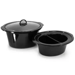 MegaChef Interchangeable 6 Quart And Split 2.5 Quart Slow Cooker And Warmer -Target KitchenAid GUEST 18225ef7 32fe 4cd4 8af9 277fe302d9ef