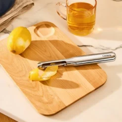 Caraway Home Stainless Steel Vegetable Peeler: Silver, 7.5" Length, Hand Wash, 0.3 Lbs, Single Piece -Target KitchenAid GUEST 1831288d f1aa 48af 9f68 2f02d38bfbef