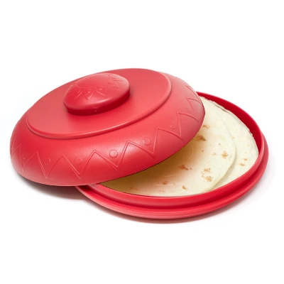 Norpro Sombrero Tortilla Warmer And Holder With Nonslip Bottom, Red 5 Norpro Sombrero Tortilla Warmer And Holder With Nonslip Bottom, Red - Image 3